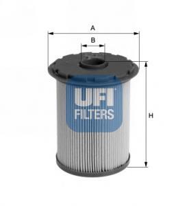 2669600 UFI Filtro de combustível