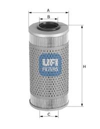 2669500 UFI Filtro de combustível