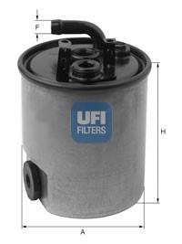 2400700 UFI Filtro de combustível