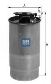 2442700 UFI Filtro de combustível