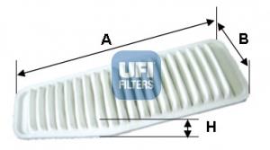 3050400 UFI Filtro de ar