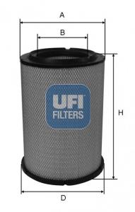 Filtro de ar Febi 49351
