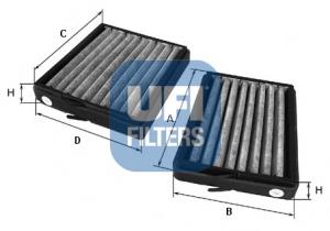 Filtro de salão Mercedes A2038302118