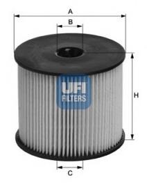 Filtro de combustível 95507489 Opel