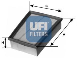 3041700 UFI Filtro de ar