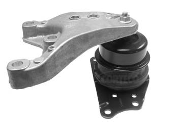 Coxim (suporte) direito de motor VAG 6Q0199167CQ