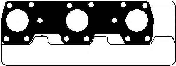  Vedante de tubo coletor de escape Mitsubishi Pajero I SUV (L04G, L14G) (1982 - 1991) I