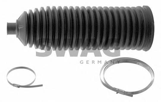 Bota de proteção esquerda do mecanismo de direção (de cremalheira) A2034630396 Mercedes