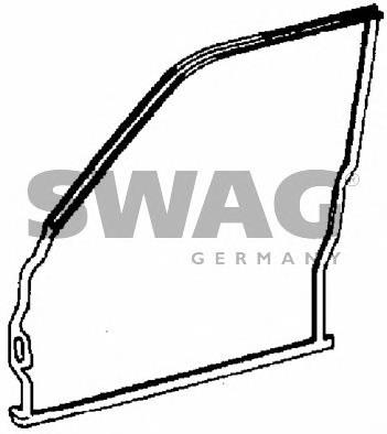Compactador da porta dianteira esquerda (na porta) A2017200578 Mercedes