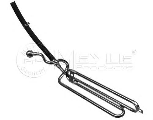 3592030012 Meyle Mangueira da Direção hidrâulica assistida de pressão baixa, desde a cremalheira (do mecanismo) até o tanque