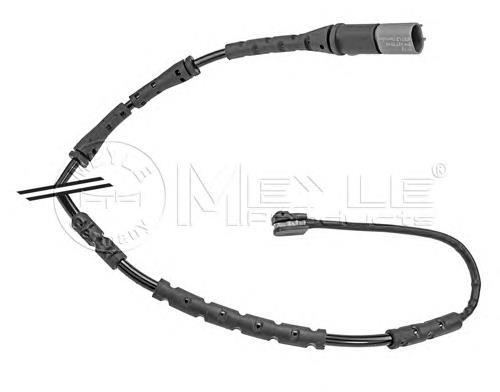 SU284 Metelli Sensor dianteiro de desgaste das sapatas do freio