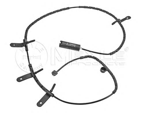 Compre 02091 Metalcaucho Sensor traseiro de desgaste das sapatas do freio