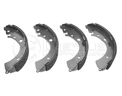 H28006 Brembo Sapatas do freio traseiras de tambor