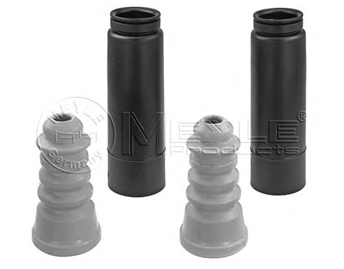 7147400004 Meyle Pára-choque (grade de proteção) de amortecedor traseiro + bota de proteção