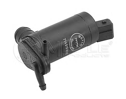 Bomba de motor de fluido para lavador de vidro dianteiro/traseiro Triclo 190367