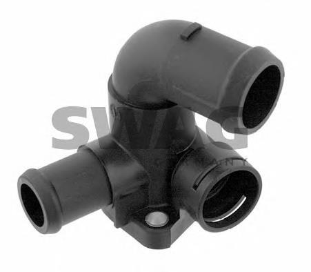 Flange do sistema de esfriamento (união em T) 028121132B VAG
