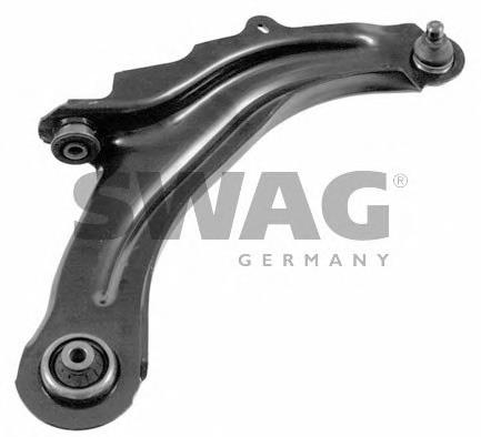 Braço oscilante inferior direito de suspensão dianteira 8200725673 Renault (RVI)