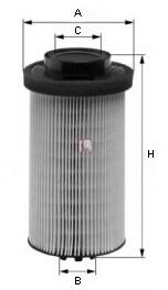 A5410920805 Mercedes Filtro de combustível