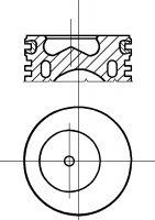 Pistão do kit para 1 cilindro, STD Fiat/Alfa/Lancia 2992040 preço, a partir de 107,44 USD