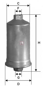Compre 71736112 Fiat/Alfa/Lancia Filtro de combustível