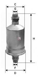 Filtro de combustível Diesel Technic 462781SP preço, a partir de 30,15 USD