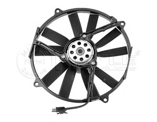 Ventilador elétrico de esfriamento montado (motor + roda de aletas) esquerdo A0005007693 Mercedes