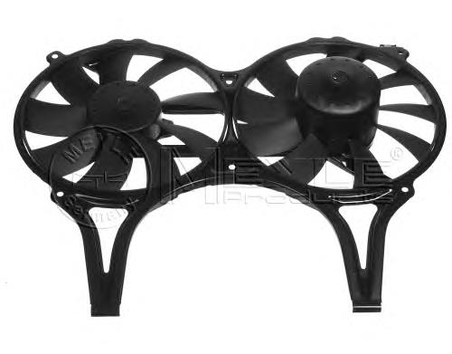 Difusor do radiador de aparelho de ar condicionado, montado com roda de aletas e o motor 0015003893 Mercedes