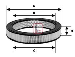 Filtro de ar Ford 711F9601AB preço, a partir de 4,17 USD