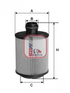 Filtro de óleo 95599740 Opel
