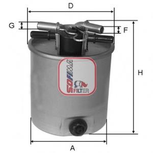 8200619849 Renault (RVI) Filtro de combustível