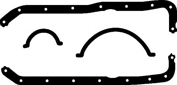 Vedante de panela de cárter do motor E3145100 Glaser