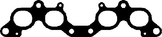 Vedante de tubo coletor de escape para Toyota RAV4 SXA 10