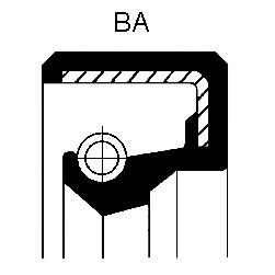Compre 01016893B Corteco Vedação da cremalheira da direção/do mecanismo (ver dimensões padrão)