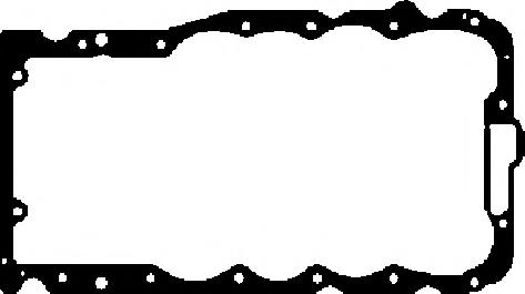 Vedante de panela de cárter do motor 652613 Opel