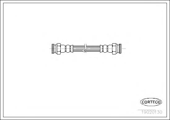 Compre 4806A2 Peugeot/Citroen Mangueira do freio traseira