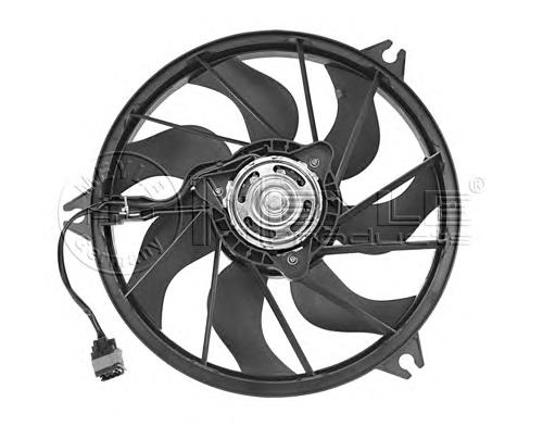 Ventilador elétrico de esfriamento montado (motor + roda de aletas) Peugeot/Citroen 125487 preço, a partir de 76,01 USD