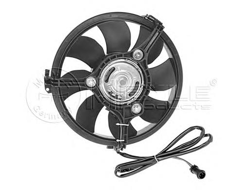 Ventilador elétrico de esfriamento montado (motor + roda de aletas) 1011638 Ford