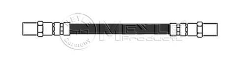 34321162616 BMW Mangueira do freio dianteira esquerda