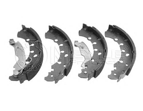 BSA208500 Open Parts Sapatas do freio traseiras de tambor