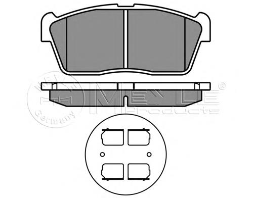 Compre 5581076A01 Suzuki Sapatas do freio dianteiras de disco