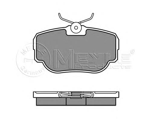 Sapatas do freio traseiras de disco BPA057700 Open Parts