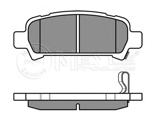 26696AE020 Subaru Sapatas do freio traseiras de disco