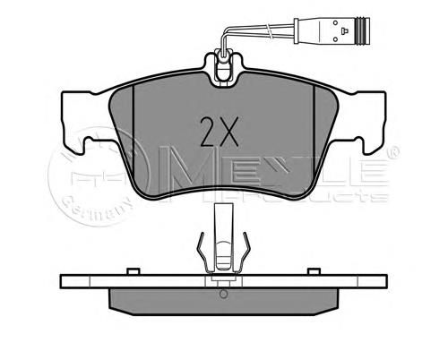 Compre A0044204420 Mercedes Sapatas do freio traseiras de disco