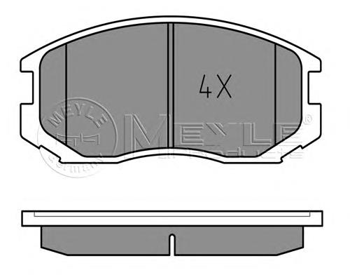 Compre MR389508 Mitsubishi Sapatas do freio dianteiras de disco