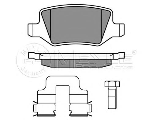 Compre A1694200420 Mercedes Sapatas do freio traseiras de disco