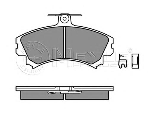 Sapatas do freio dianteiras de disco Mitsubishi MR977117 preço, a partir de 25,18 USD