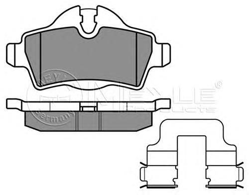 Sapatas do freio traseiras de disco Brembo P06103 preço, a partir de 25,30 USD