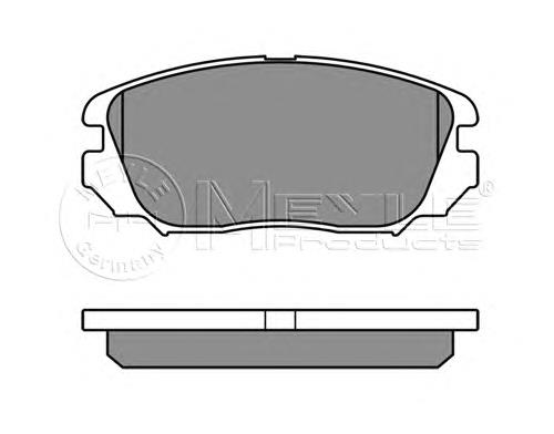 95530020 General Motors Sapatas do freio dianteiras de disco