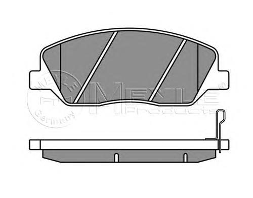 Sapatas do freio dianteiras de disco Hyundai/Kia 581012JA11 preço, a partir de 32,72 USD