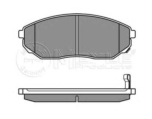 Compre S581013EE01 Hyundai/Kia Sapatas do freio dianteiras de disco